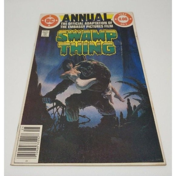 DC Comics Swamp Thing Annual Issue #1 Movie Adaptation Issue 1982 Wes Craven - Picture 2 of 11